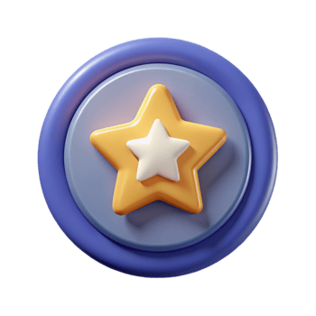impressive dreamy contemporary Circular badge, symmetrical four-point star. Flat color, crisp edges, minimal design with Scalable Design. impeccable png