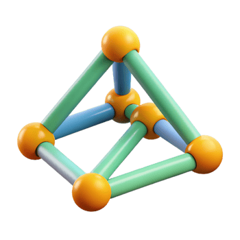 immaculate harmonious rustic Series of connected triangles, flat color, minimal with Scalable Design. handcrafted png