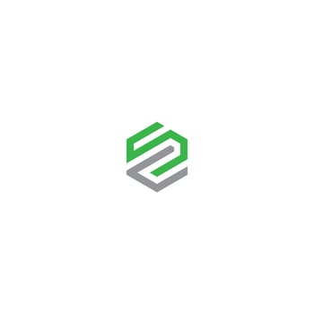 SU Letter monogram Initial Logo Design Template Illustration. SU elegant and Professional icon design vector