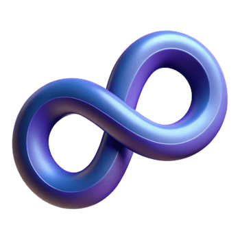 spectacular renaissance Abstract symbol of infinity. Continuous loop. Single-weight stroke, scalable, clean lines with Scalable Design. ultra HD png