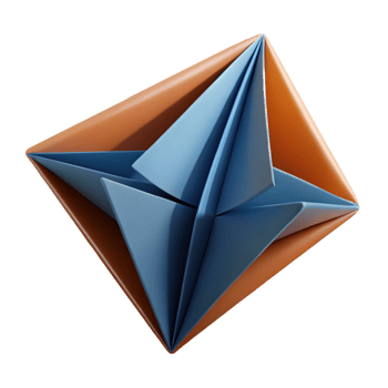 passionate extraordinary Folded paper effect, sharp edges, minimal with Scalable Design. authentic png