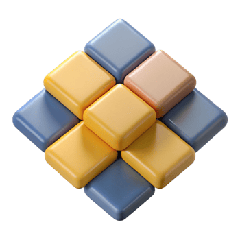 iconic impressionist Overlapping rectangles, symmetrical arrangement, single-weight stroke with Scalable Design. masterfully captured png