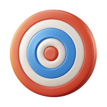 magnificent dramatic minimalist Target pattern, concentric circles, crisp edges. Flat color, with Scalable Design. crisp png