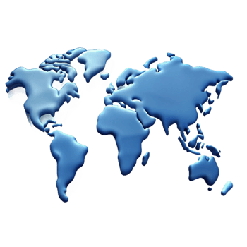 majestic inspired World map outline with highlighted continent. Clean lines, with Scalable Design. png