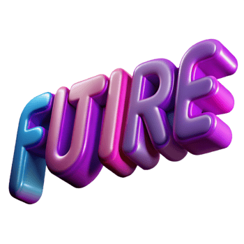 wonderful intense urban FUTURE in a slim, futuristic font. Flat color, clean lines with Scalable Design. elite png