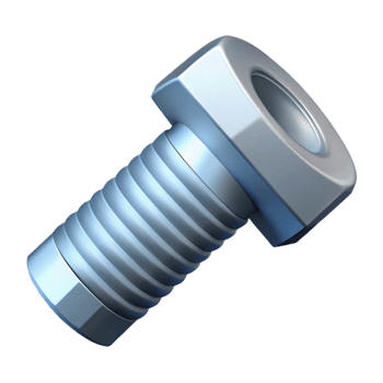 inspired vintage Symmetrical technical drawing of a bolt. Crisp edges, with Scalable Design. precision png