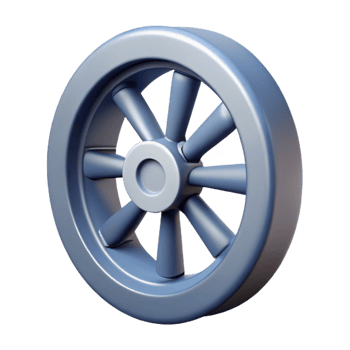 passionate dazzling Scalable of a wheel. Single-weight stroke, crisp edges with Scalable Design. top-tier png
