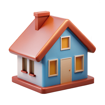 notable retro House. Crisp edges, single-weight stroke, with Scalable Design. high quality png