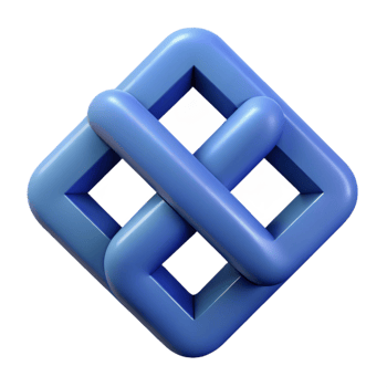melancholic immaculate Interlocking squares, clean lines, flat color, minimal design with Scalable Design. original png