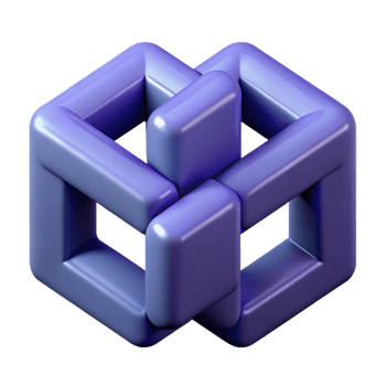 striking peaceful minimalist Interlocking squares form the letter M . Scalable and symmetrical with Scalable Design. authentic png
