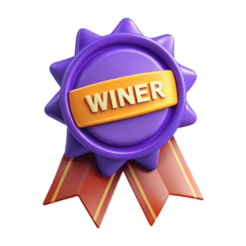 sumptuous acclaimed Hexagonal badge with number '', flat apricot with Scalable Design. png