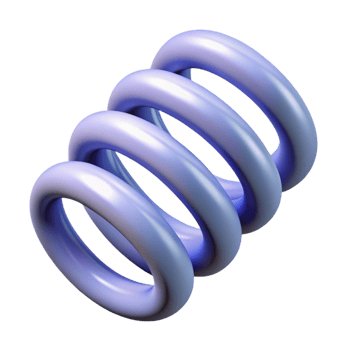 fascinating dramatic bohemian Technical illustration of a spring. Scalable, minimal, single-weight stroke with Scalable Design. exclusive png