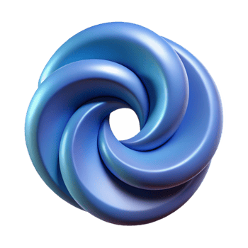 intense vibrant Abstract symbol of change. A swirling spiral. Crisp edges. Single-weight stroke. with Scalable Design. high resolution png