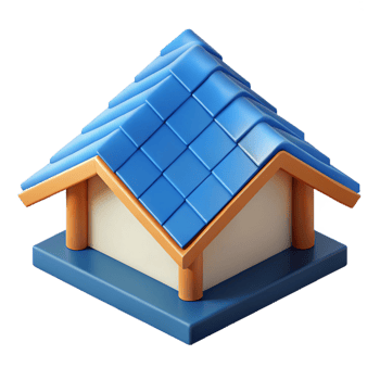 striking exceptional Blueprint of a roof section. Clean lines, flat color, with Scalable Design. png
