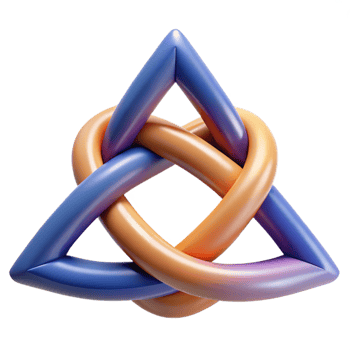 gorgeous calm classic Geometric symbol of unity. Three intersecting lines. Flat color. Clean lines. Minimal with Scalable Design. flawless png