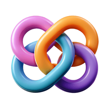 captivating timeless Intertwined CONNECT with linked letters. Crisp edges, minimal style with Scalable Design. png