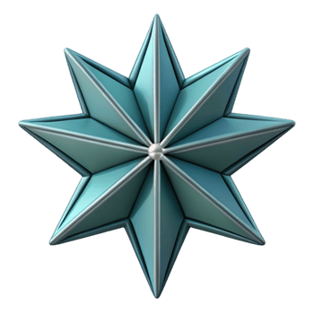 remarkable mid-century Geometric outline of a star. Sharp edges, symmetrical design, flat color with Scalable Design. top-tier png