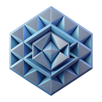 mysterious beautiful Crisp edges, geometric cone, single-weight stroke with Scalable Design. masterfully captured png