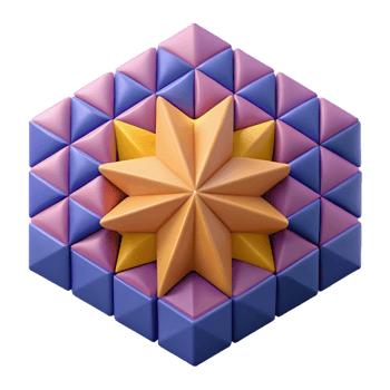 sought-after organic Expanding geometric pattern, scalable, flat color, sharp edges with Scalable Design. expertly shot png