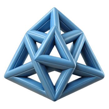 alluring whimsical coastal Geometric pattern of interlocking triangles. Clean lines, flat color, crisp edges with Scalable Design. handcrafted png