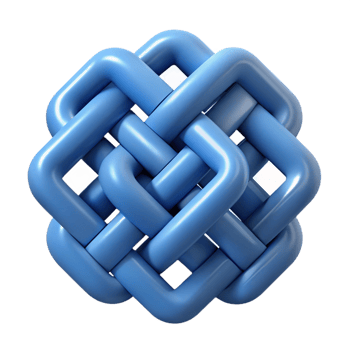 bold immaculate Geometric pattern of interlocking squares. Clean lines, flat color with Scalable Design. detailed png
