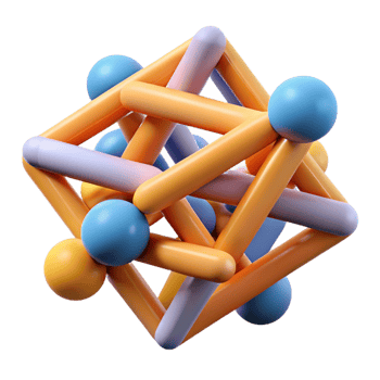 bold impressive Abstract geometric composition with intersecting lines. Scalable, flat color with Scalable Design. top-tier png