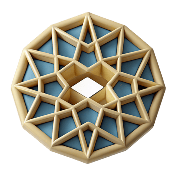 wonderful retro Islamic geometric pattern, minimal, with Scalable Design. exclusive png