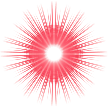 Abstract Pink and White Radiating Burst Design Circular Graphic png