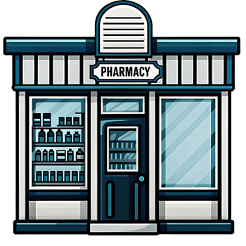 Pharmacy store front png