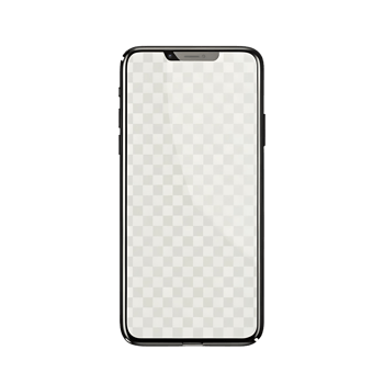 transparent Smartphone Mockup with Transparent Screen for App Presentation and UI Design png