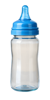 blue baby bottle png