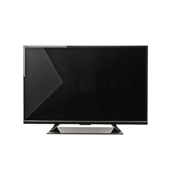 Sleek Modern Flat Screen Television Display Device for Home Theater Entertainment png
