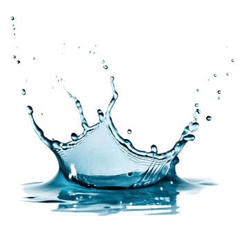 Stunning Water Splash Crown Detailed High Resolution Teal Blue Water Droplets png