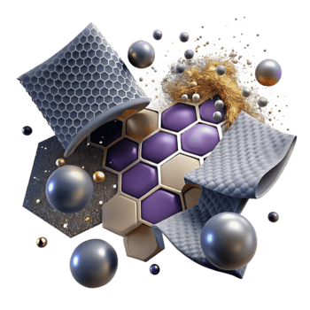 dramatic vintage Graphene Flakes Scattered Pattern Transparent detailed png
