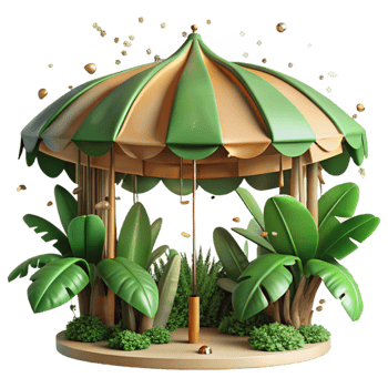 extraordinary abstract Rainforest Canopy Top View Cutout Element high quality png