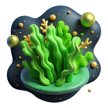 stunning modern Seaweed Biofuel Sample Bright Green Transparent exclusive png