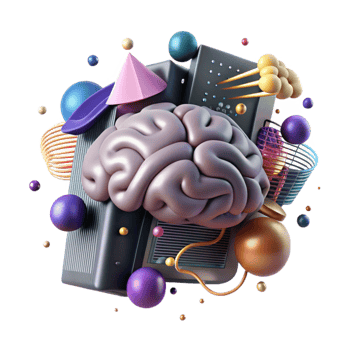 elegant classic Brain Circuitry Diagram Isolated Element high resolution png