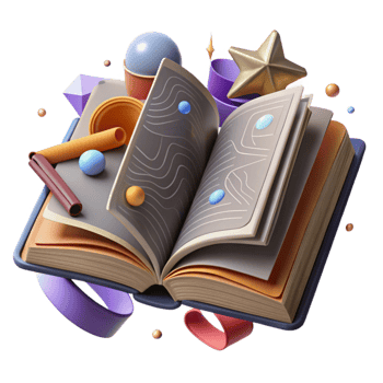 extraordinary vintage Ancient Language Dictionary Isolated Open Book authentic png