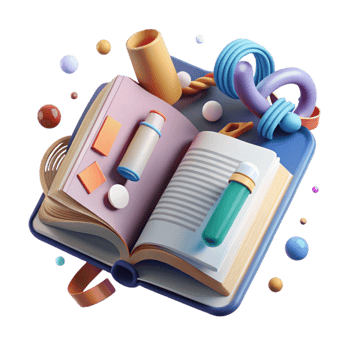 wonderful abstract Medical Journal Close Up Open Transparent Background original png