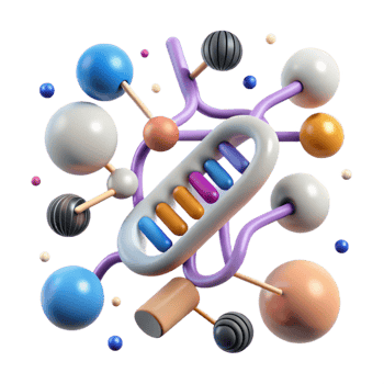 extraordinary artistic Gene Regulation Network Diagram Transparent Cutout premium png