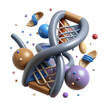 extraordinary modern Dna Damage and Repair Graphic Cutout detailed png
