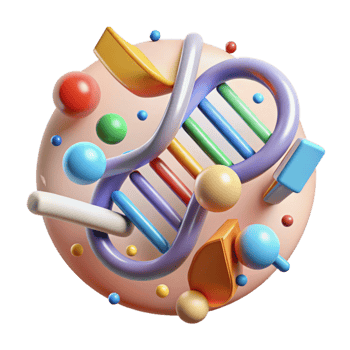 dramatic vintage Human Genome Project Logo Style Transparent detailed png