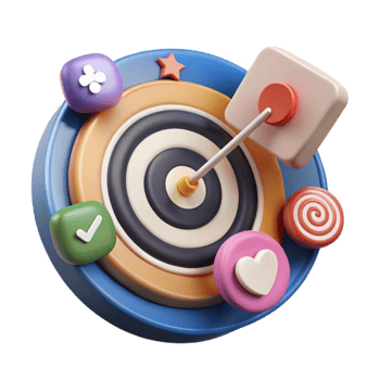 stunning minimalist Social Media Marketing Target Icon Transparent Bullseye exclusive png