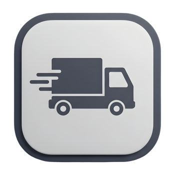 Swift Delivery Truck Icon for Mobile Apps png