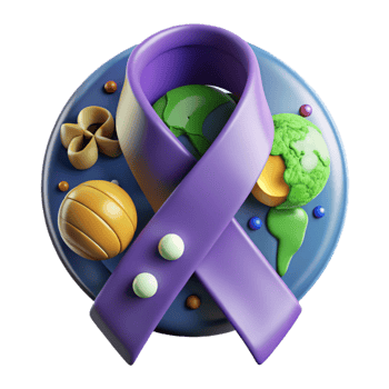 serene modern Climate Change Awareness Ribbon Green Color Isolated exclusive png