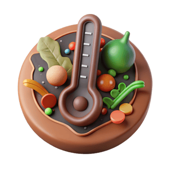 extraordinary rustic Compost Thermometer Close Up View Cutout authentic png