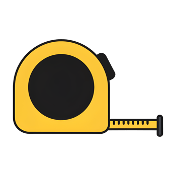 Precise Measurements with a Retractible Tape Measure Device png