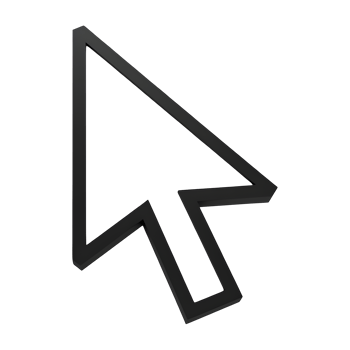Sleek Black Cursor Navigate Your Digital World png