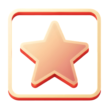 Premium Gold Star Quality Assurance Badge png
