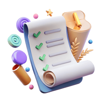 serene modern Pros and Cons List Checklist Transparent Background detailed png